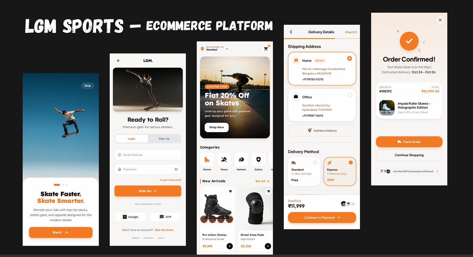 LGM Sports – Ecommerce